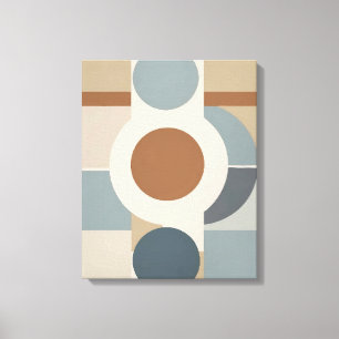 Geometrische Kreise Moderne Abstrakte Leinwand Kun