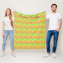 Geometrische Kunst, afrikanische tropische Sonnenu Fleecedecke