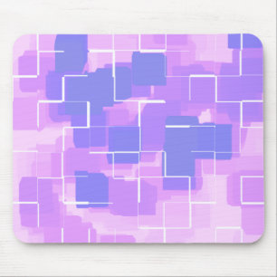Geometrische Kunst "Blue Berry" Mousepad