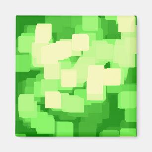 Geometrische Kunst "Iceberg" Magnet