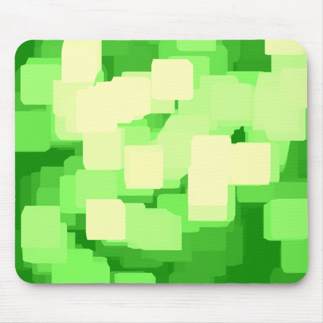 Geometrische Kunst "Iceberg" Mousepad (Vorne)