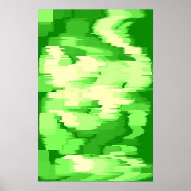 Geometrische Kunst "Salad Spinner" Poster (Vorne)