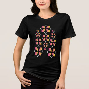 Geometrische Kunst Tri-Blend Shirt