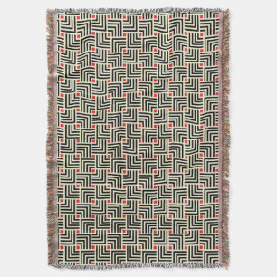 Geometrische Linien Muster Decke