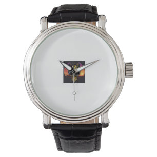 Geometrische Lion Watch Armbanduhr