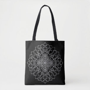 Geometrische Mandala #15 Tasche