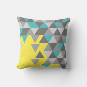 Geometrische minimalistische Muster FARBE DES JAHR Kissen