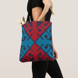 Geometrische Mode klassisch niedlich-trendy bunt Tasche