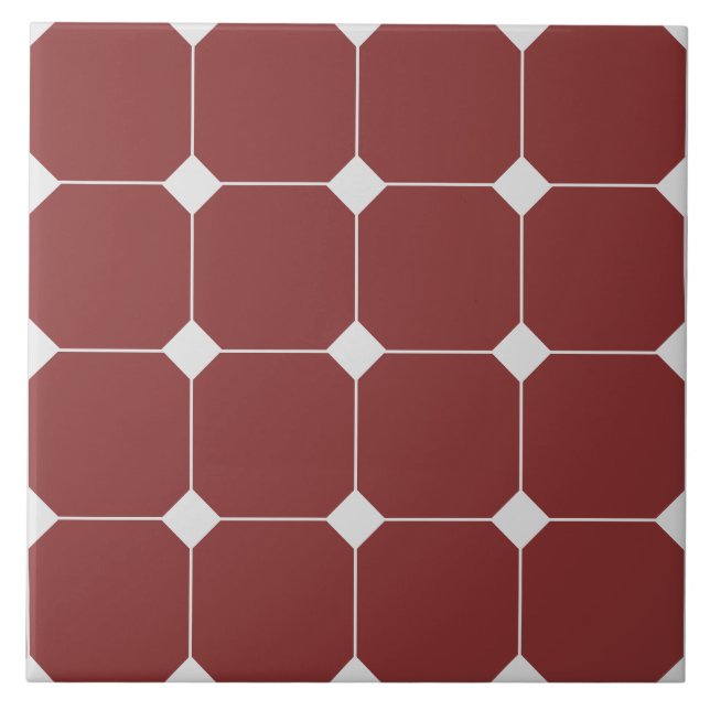 Geometrische Muster für viktorianische Stile Fliese (Vorderseite)