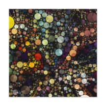 Geometrische Muster | Mehrfarbige Kreise