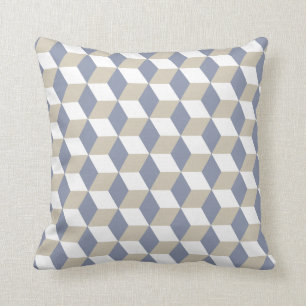 Geometrische Muster-optische Täuschung Kissen
