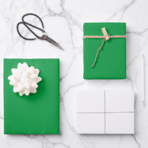 Geometrische Muster Red Green Künstlerisch Geschenkpapier Set