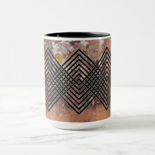 Geometrische Muster Tasse