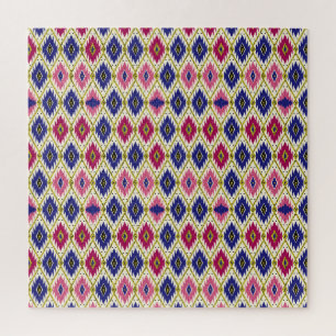 Geometrische Muster: Traditionelle Textile Illustr