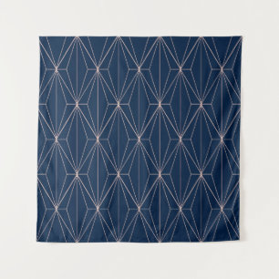 Geometrische nahtlose Muster. Abstrakte geometrisc Wandteppich