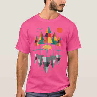 Geometrische Natur T-Shirt