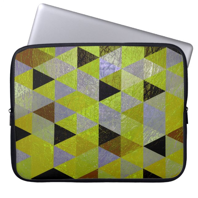 Geometrische Nr. 787 Laptopschutzhülle (Vorderseite)