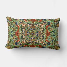 Geometrische orientalische Entwurfs-Kissen Lendenkissen