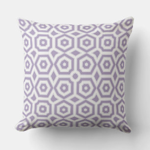 geometrische Ornamente aus Deko der Lilac- und Wei Kissen