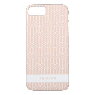 Geometrische Pastellinitiale/Monogramm Case-Mate iPhone Hülle