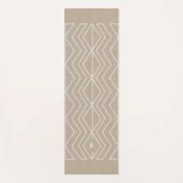 Geometrische Pfeillinen nach benutzerdefinierten M Yogamatte