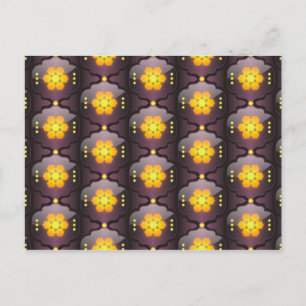 geometrische Postkarte im marokkanischen Stil