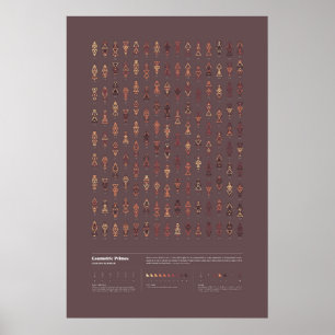 Geometrische Primzahlen - Sammlung 3, Serie 3 Poster