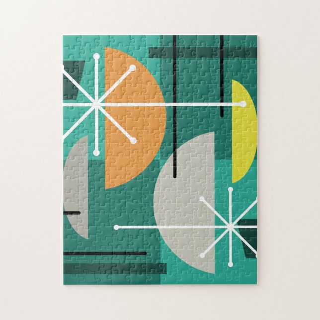 Geometrische Quadranten Abstrakt Art (Vertikal)