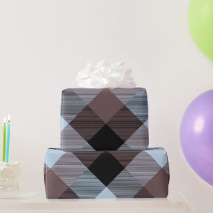 Geometrische Quadrat-Abstraktion 8 Geschenkpapier