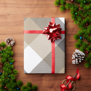 Geometrische Quadratabstraktion 2 Geschenkpapier