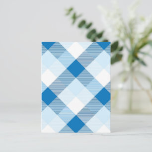 Geometrische Quadratabstraktion 6 Feiertagspostkarte