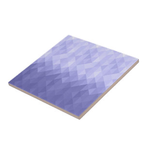Geometrische Quadrate mit Lila violettem Dreieck Fliese