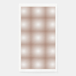 Geometrische Quadrate mit Mocha Mousse Gradient Wh Serviette