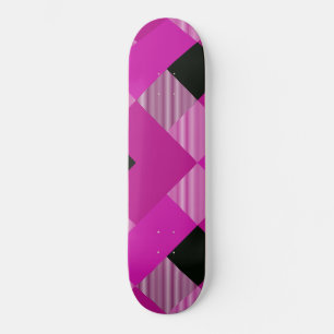Geometrische quadratische Abstraktion 13 Skateboard