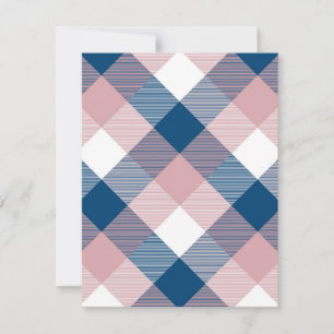Geometrische quadratische Abstraktion 1 Mitteilungskarte