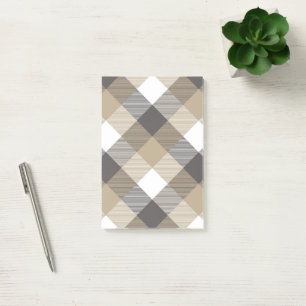 Geometrische quadratische Abstraktion 2 Post-it Klebezettel