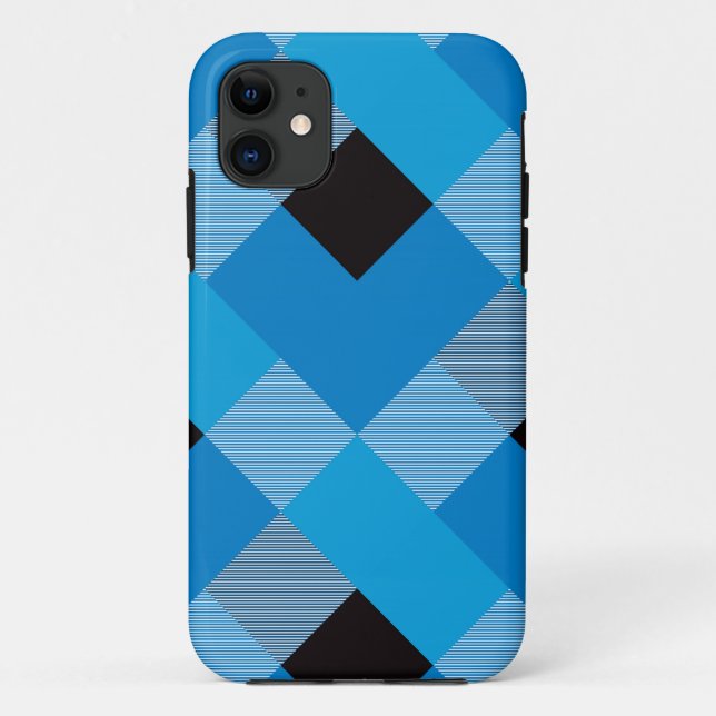 Geometrische quadratische Abstraktion 3 Case-Mate iPhone Hülle (Rückseite)