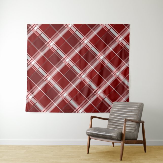 Geometrische quadratische Abstraktion 7 Wandteppich (Beispiel (Horizontal))
