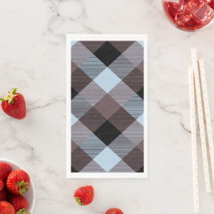 Geometrische quadratische Abstraktion 8 Serviette