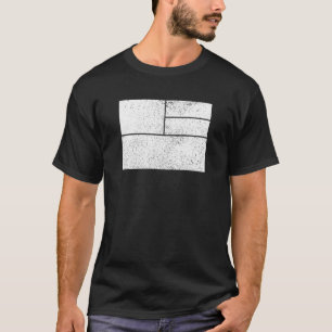Geometrische quadratische Rechtecke Formen Geometr T-Shirt