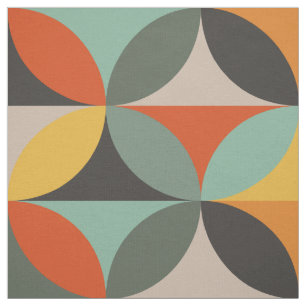 Geometrische Ränder Stoff