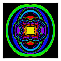 Geometrische Regenbogenfarben