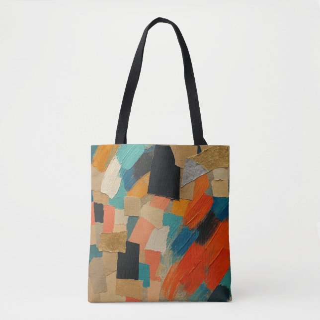 Geometrische Resonanz Tasche (Vorderseite)