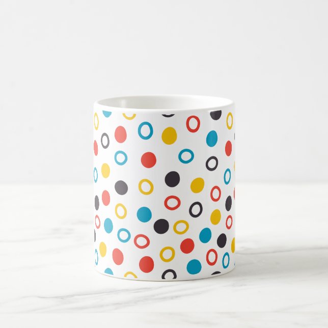 🔲 geometrische Schönheit: Eine Tasse der Perfekti (Mittel)
