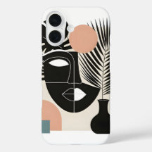 Geometrische schwarze Frau