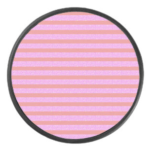 Geometrische Streifen Eishockey Puck