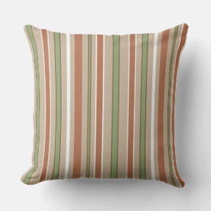 Geometrische Streifen modern mit irgendeiner Farbe Kissen
