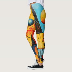 Geometrische Symbole Abstract #07 Leggings