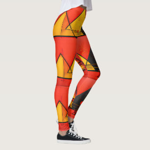 Geometrische Symbole Abstrakt #03. Leggings