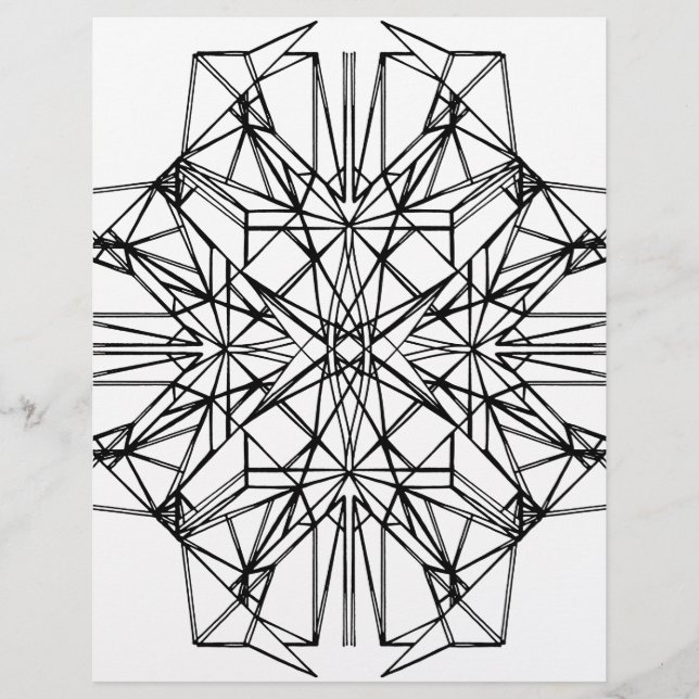 geometrische Symmetrie (Vorderseite)